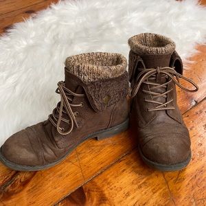 Brown boots